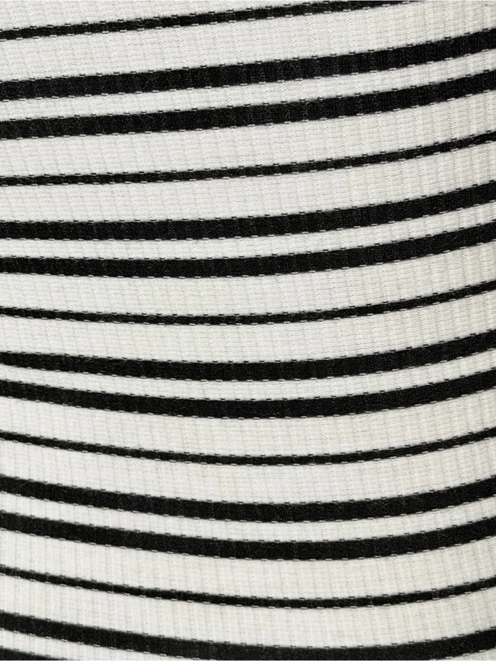Sleeveless Striped Ribbed ankle length maxi Dress women small 4 stretch coastal - Picture 4 of 7